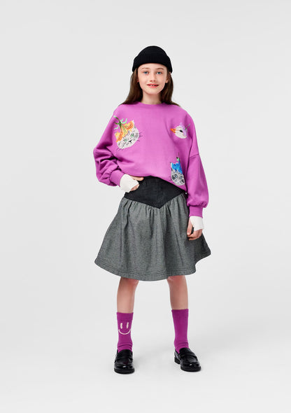 Molo Two Sides Black Skirt