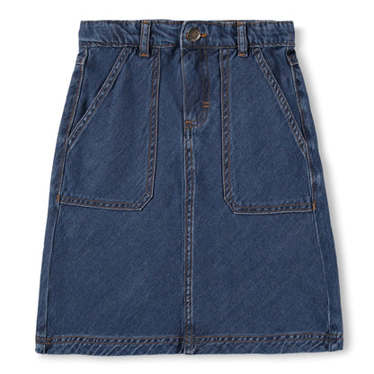 Molo Washed Blue Skirt