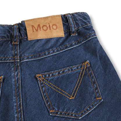 Molo Washed Blue Skirt