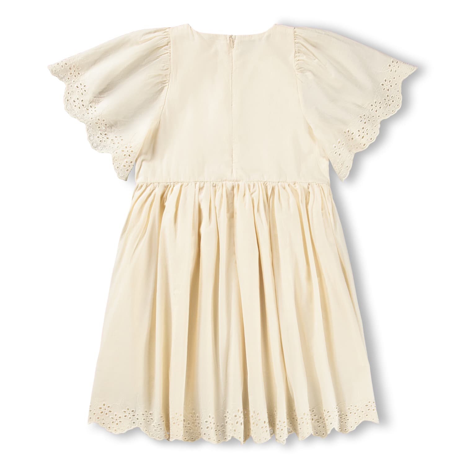Molo Girls Pearled Ivory Dress – Once Child and Teen