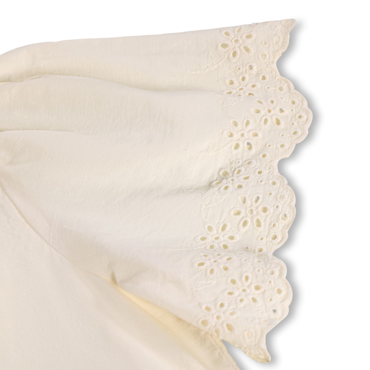 Molo Girls Pearled Ivory Dress