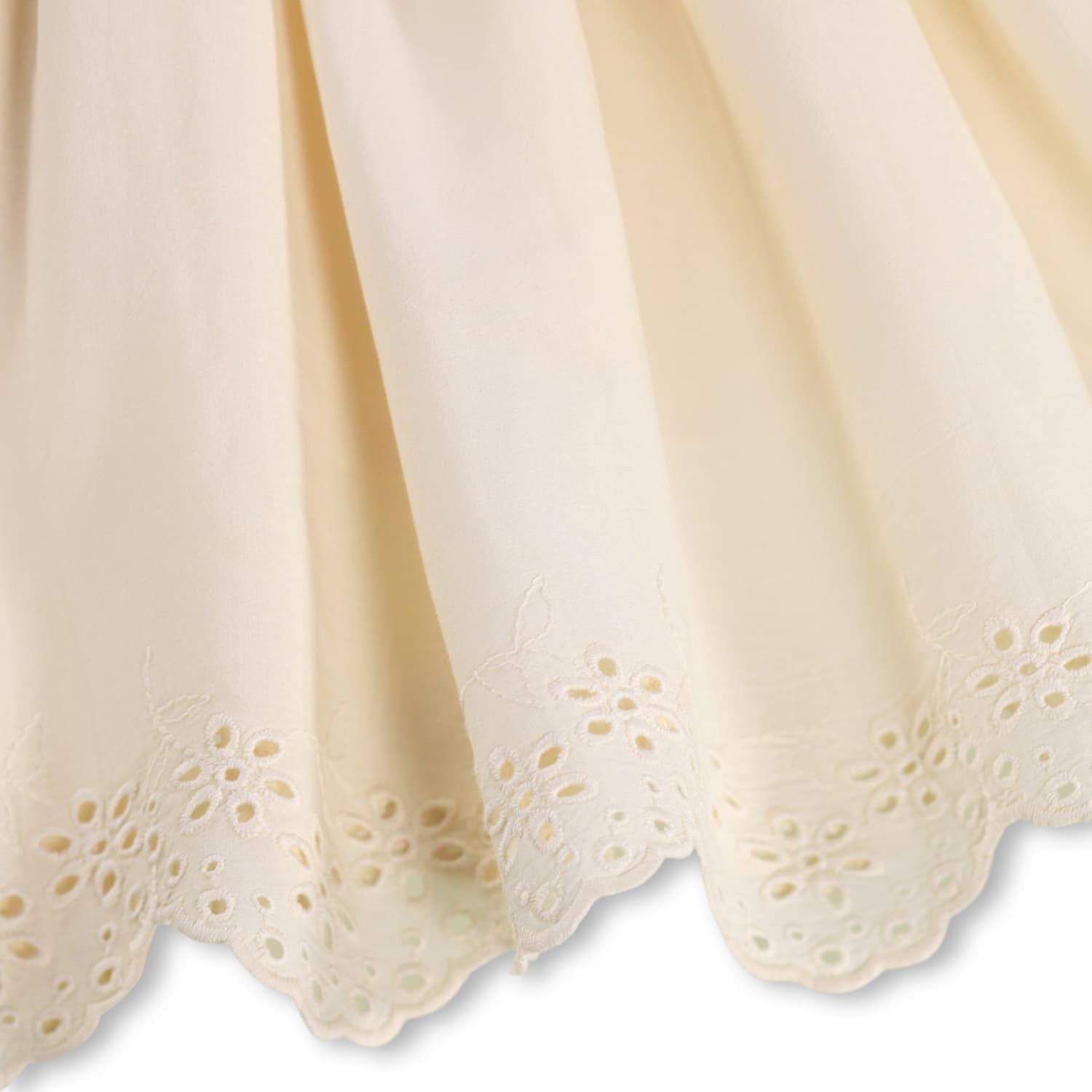 Molo Girls Pearled Ivory Dress
