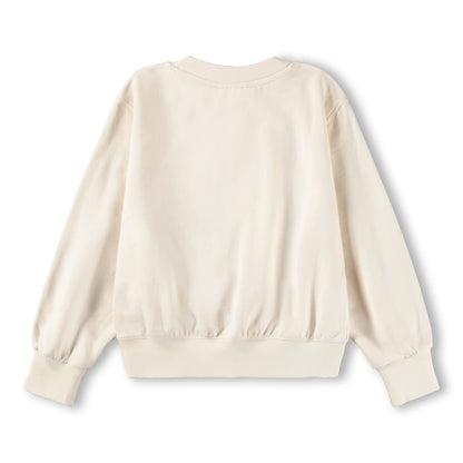 Molo Pearled Ivory Sweatshirt