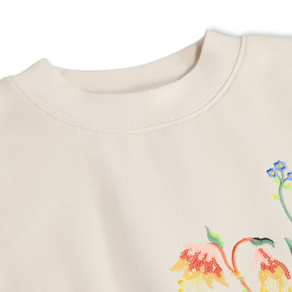 Molo Pearled Ivory Sweatshirt