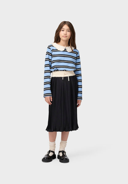 Molo Girls Rama Topaz Stripe Long Sleeve T-Shirt