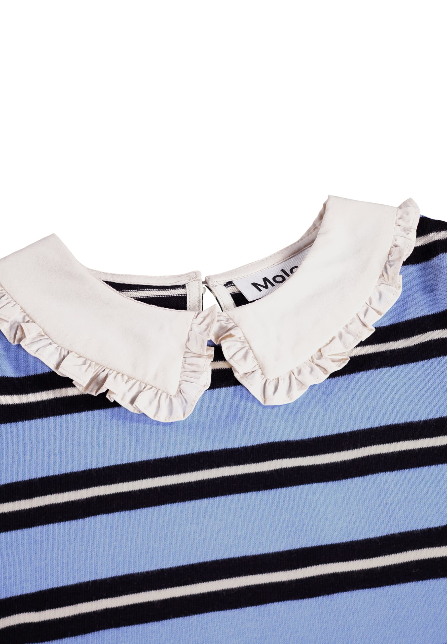 Molo Girls Rama Topaz Stripe Long Sleeve T-Shirt