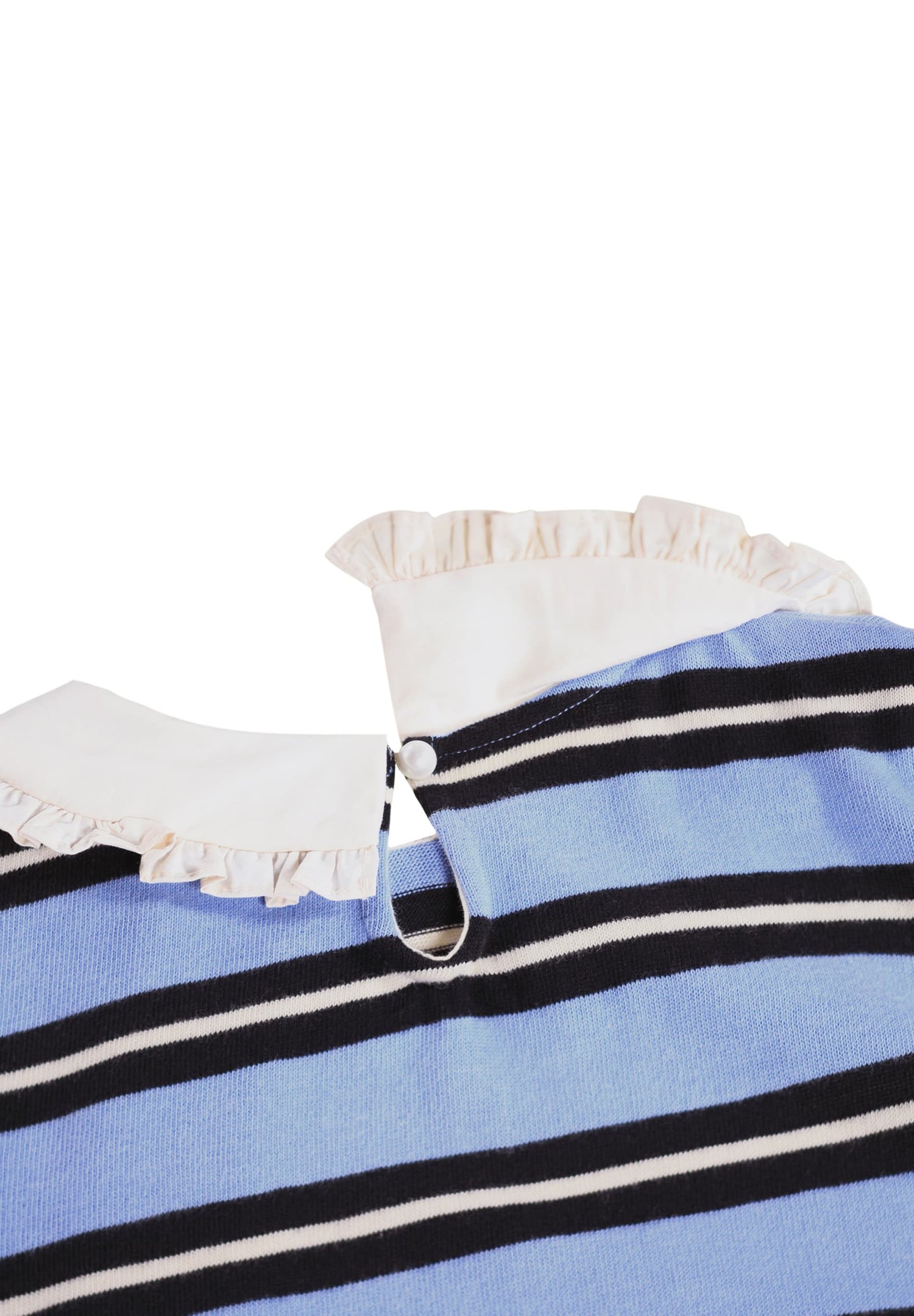 Molo Girls Rama Topaz Stripe Long Sleeve T-Shirt