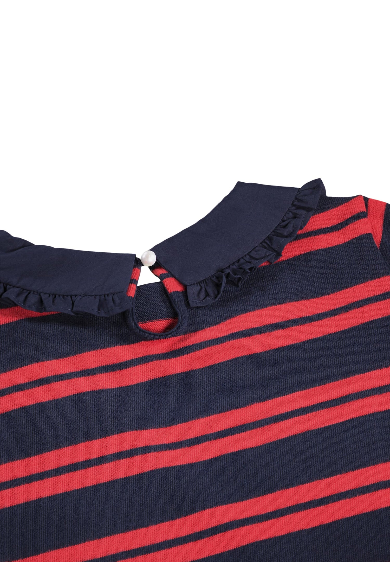 Molo Girls Rama Ruby Stripe Long Sleeve T-Shirt