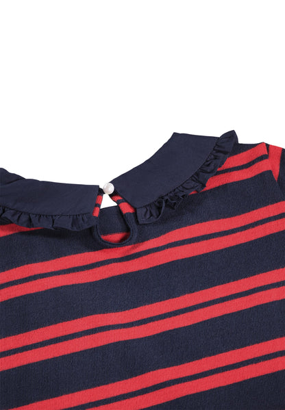 Molo Girls Rama Ruby Stripe Long Sleeve T-Shirt