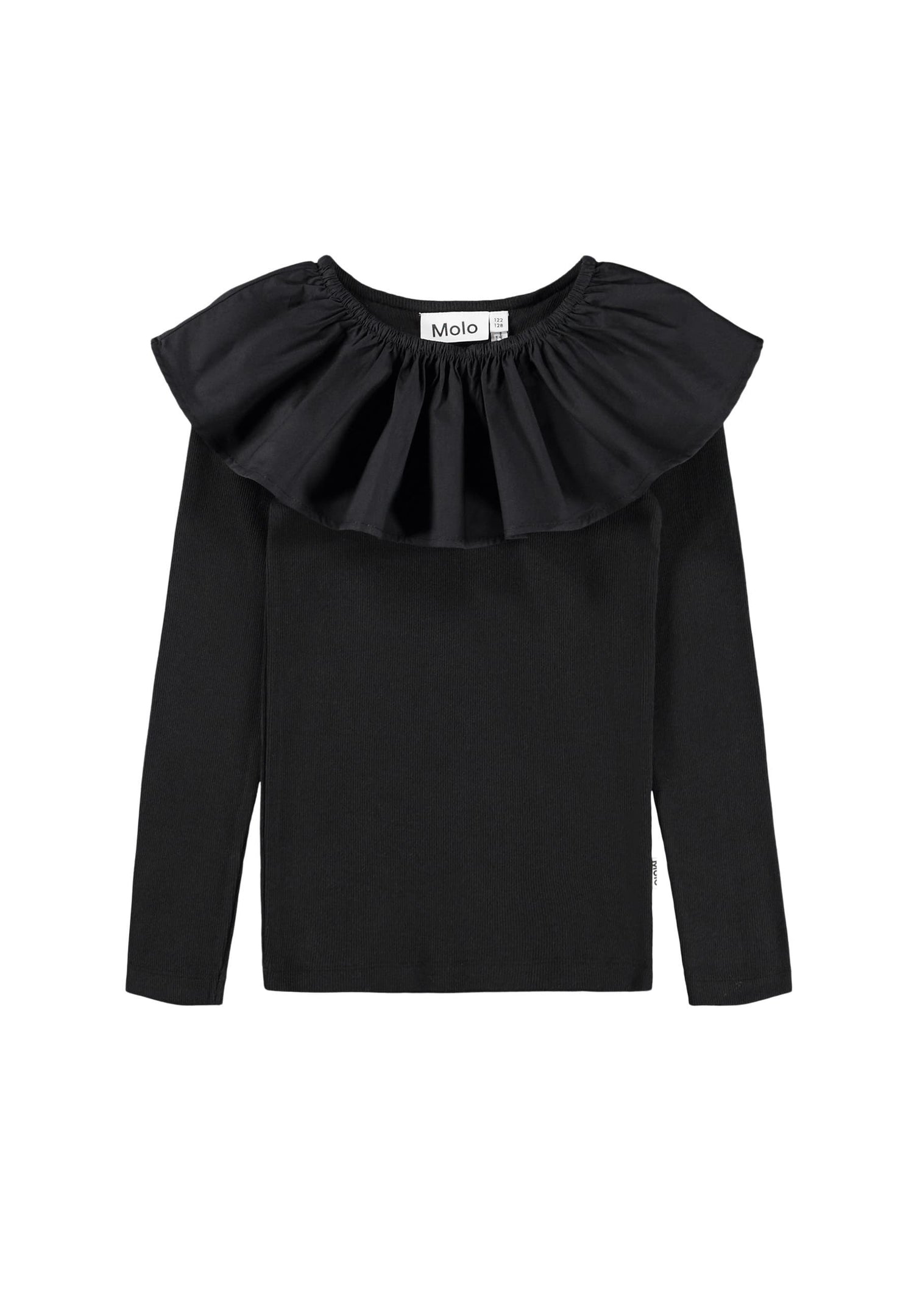Molo Girls Renate Black Long Sleeve T-Shirt