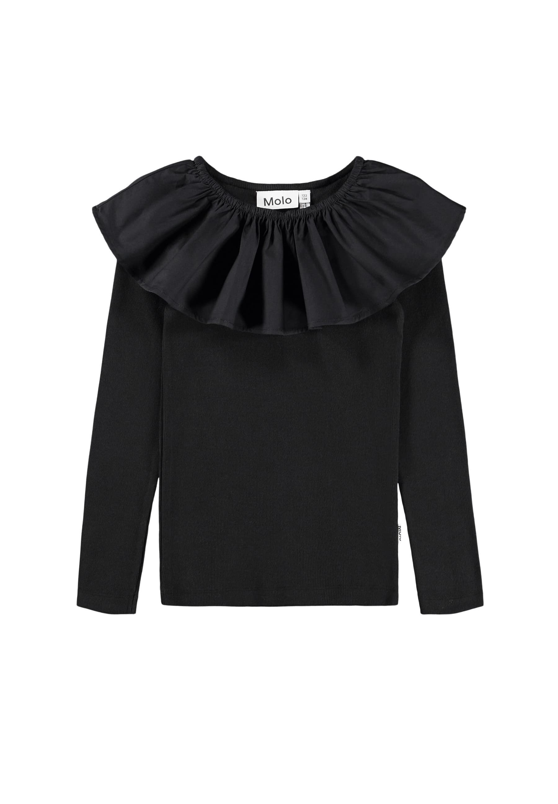 Molo Girls Renate Black Long Sleeve T-Shirt