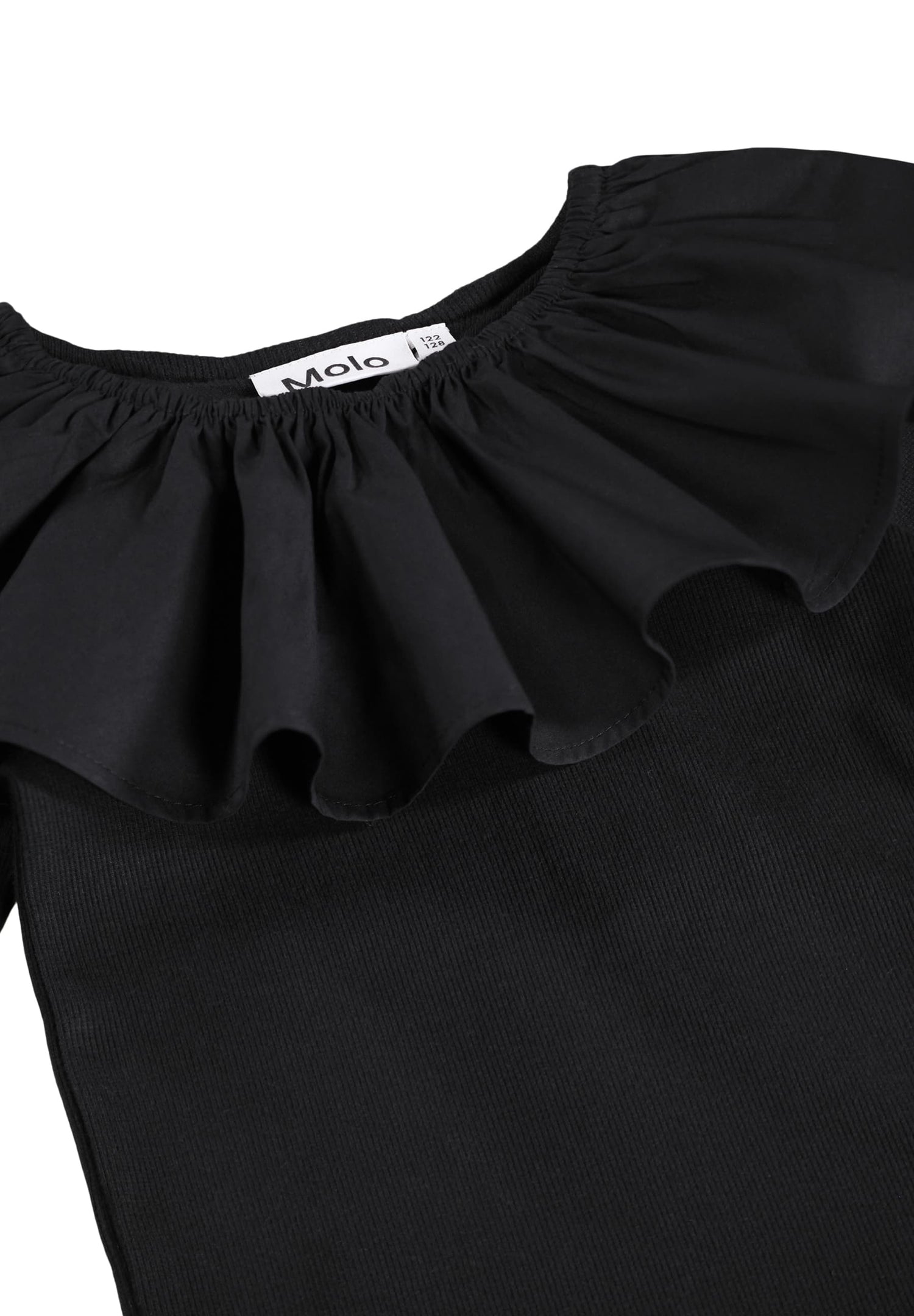 Molo Girls Renate Black Long Sleeve T-Shirt