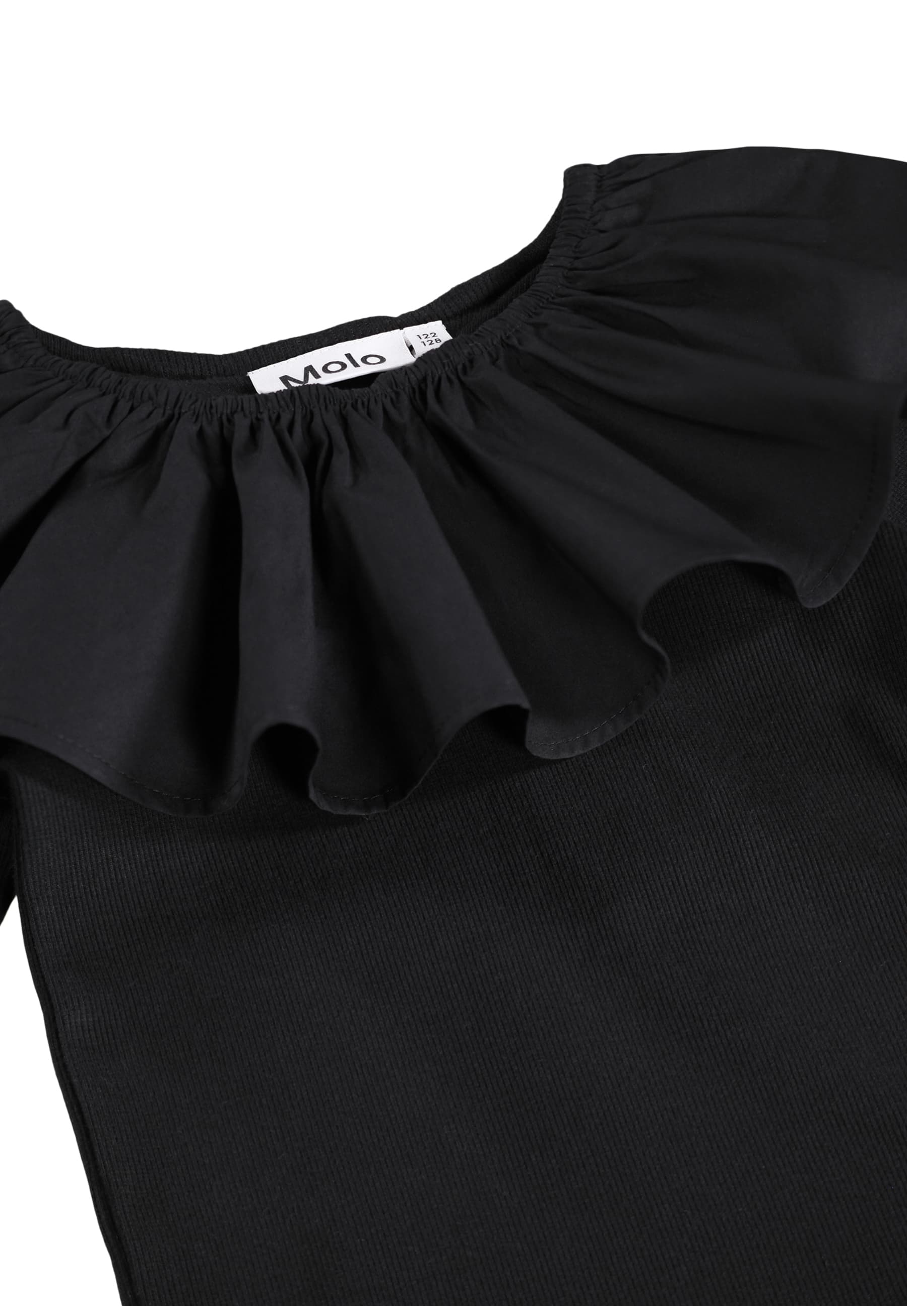 Molo Girls Renate Black Long Sleeve T-Shirt