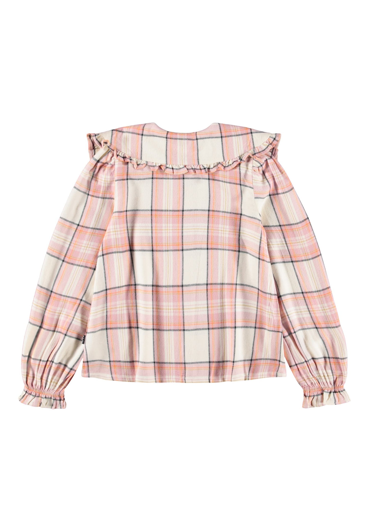 Molo Girls Rolanda Explore Check Long Sleeve Shirt