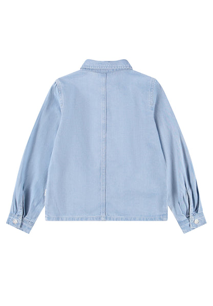 Molo Girls Reba Washed Drapy Long Sleeve Shirt