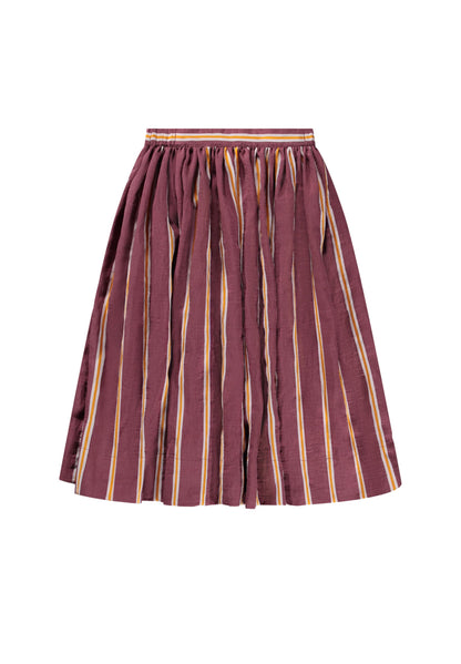 Molo Britney Berry Stripe Skirt
