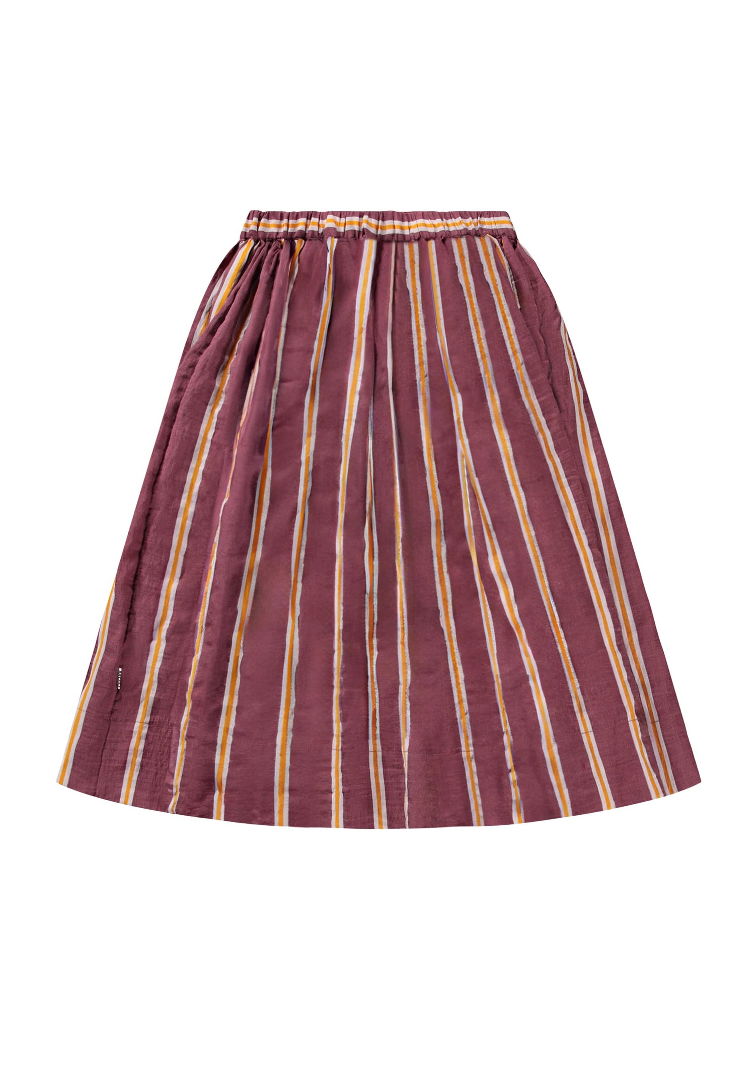 Molo Britney Berry Stripe Skirt