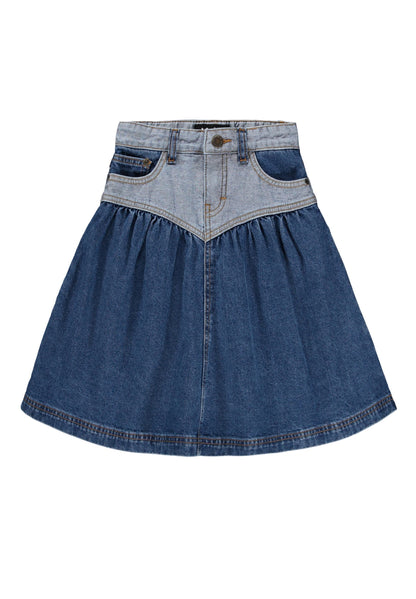 Molo Becca Two Side Denim Skirt