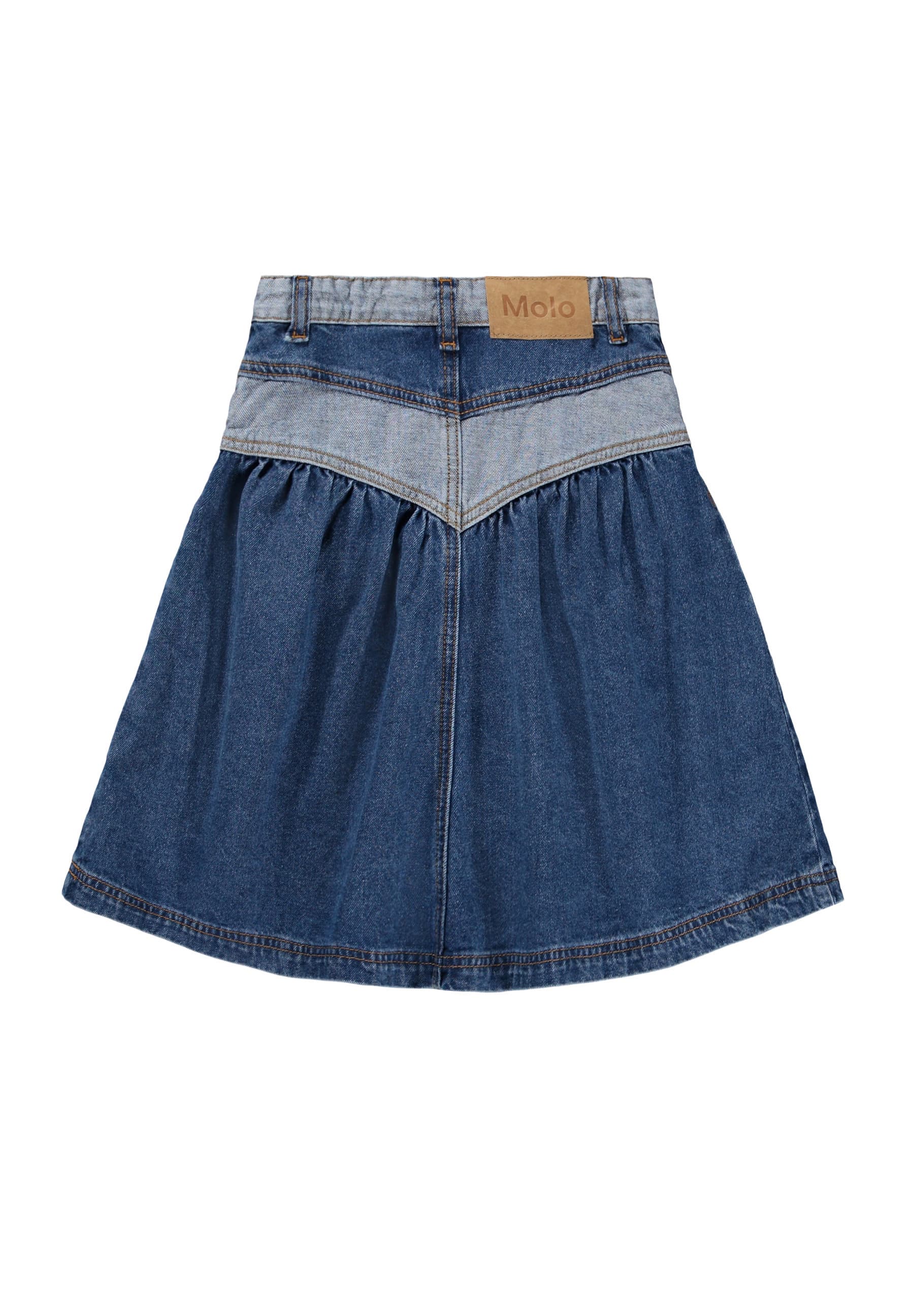 Molo Becca Two Side Denim Skirt