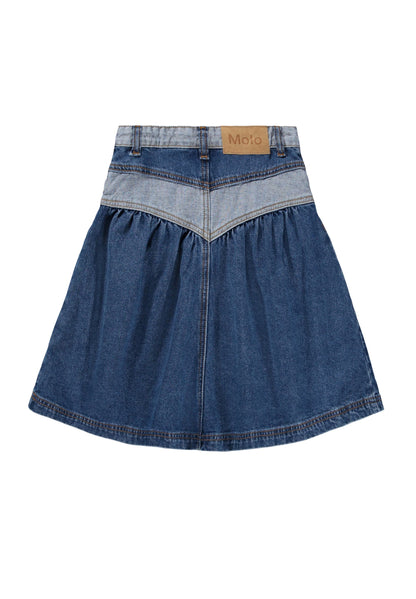 Molo Becca Two Side Denim Skirt
