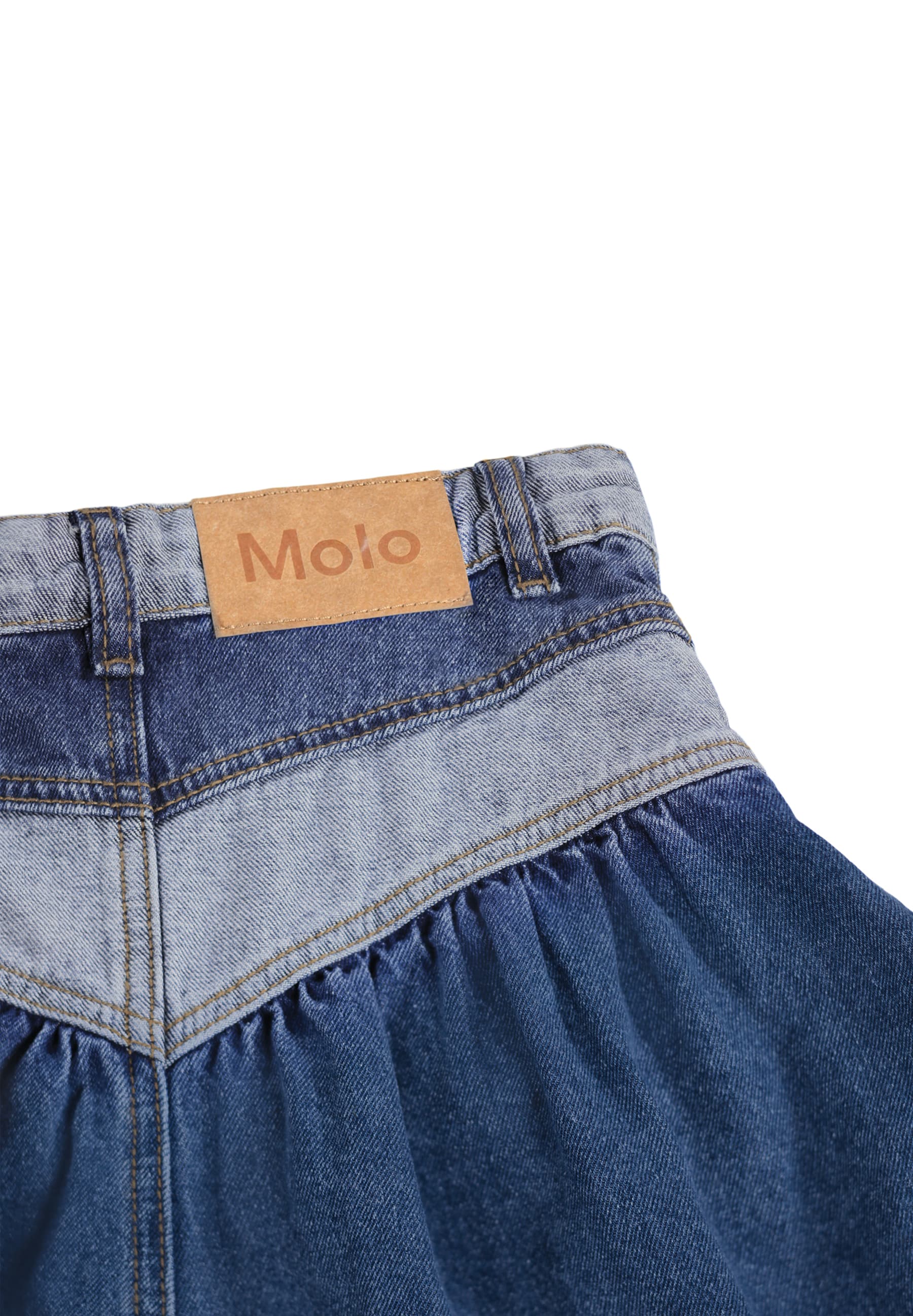Molo Becca Two Side Denim Skirt