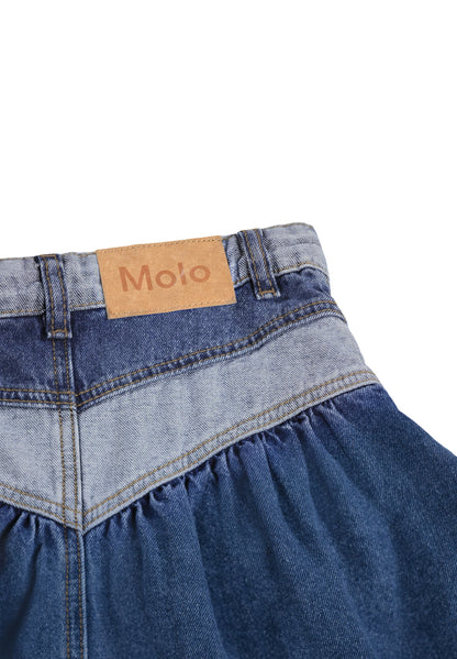 Molo Becca Two Side Denim Skirt