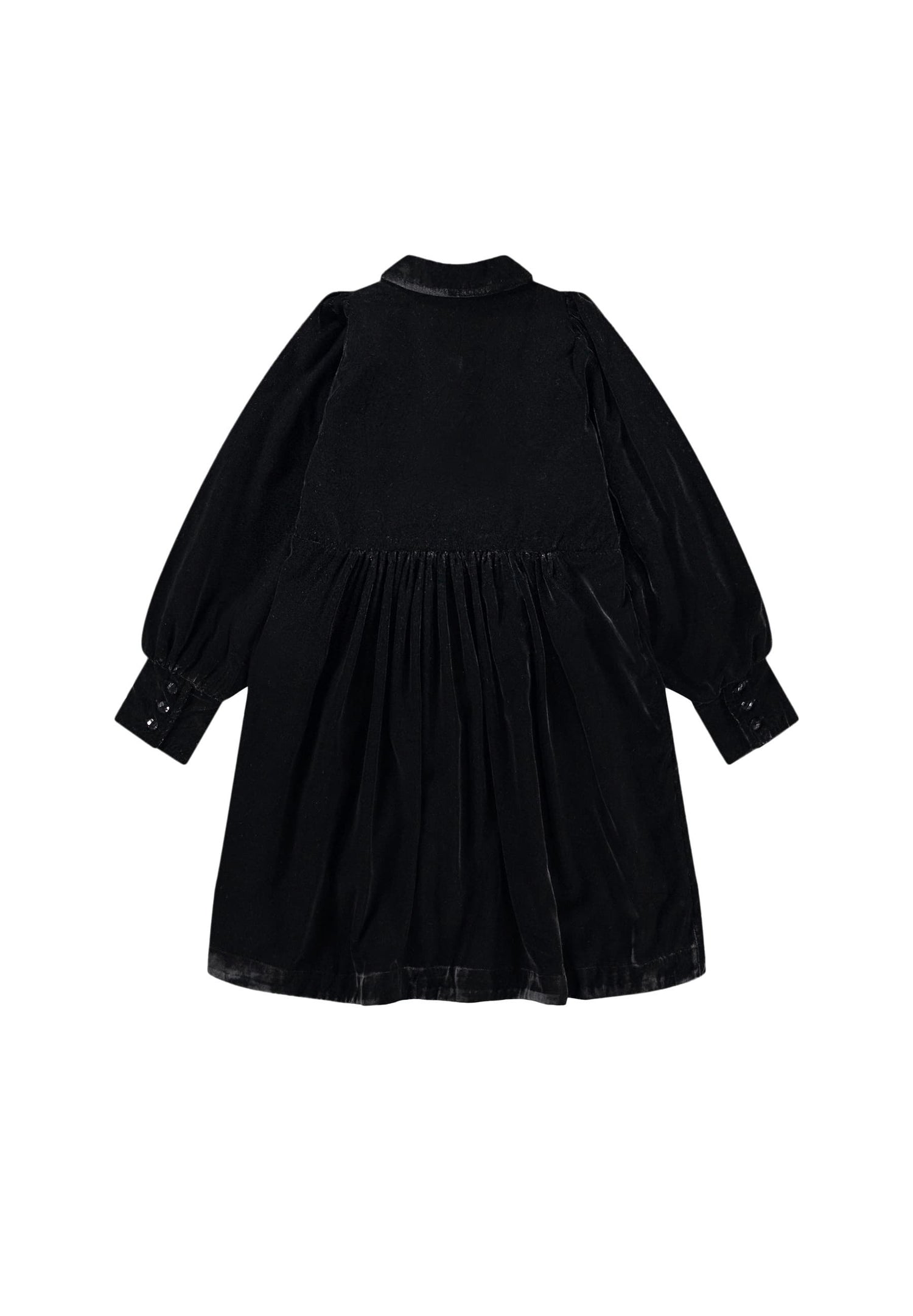 Molo Girls Carla Black Long Sleeve Dress