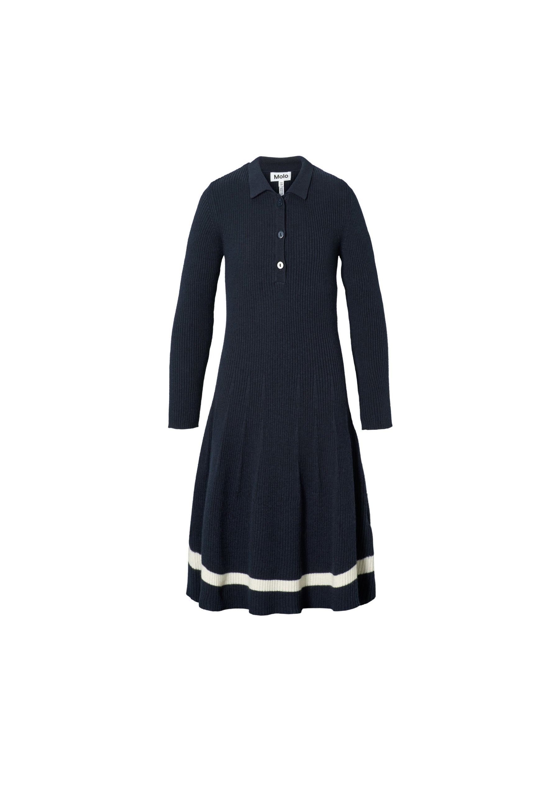 Molo Cecilia Navy Blazer Long Sleeve Dress