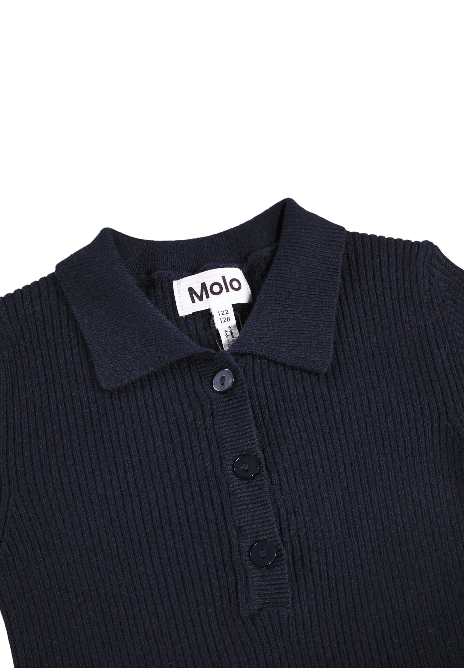Molo Cecilia Navy Blazer Long Sleeve Dress