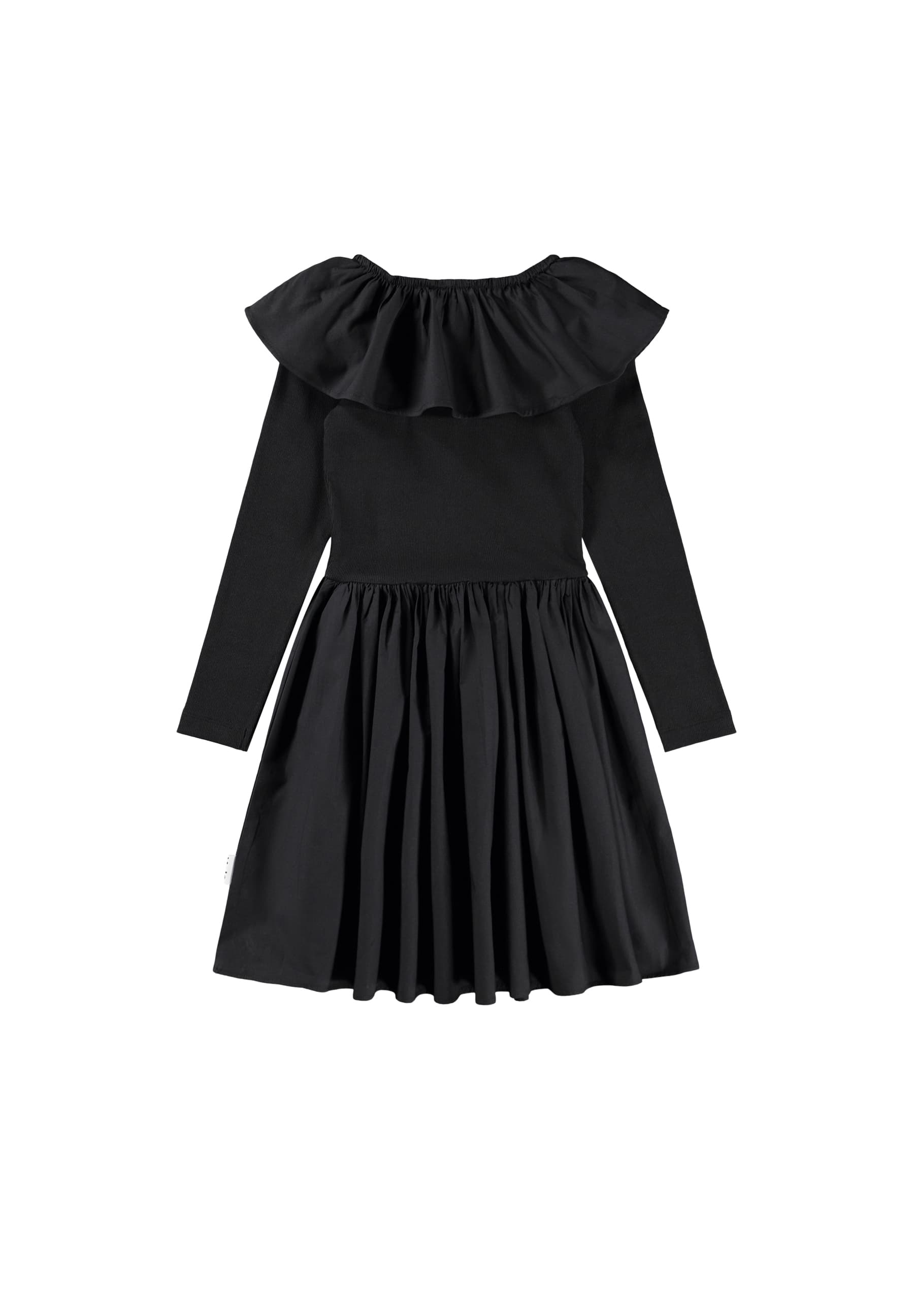 Molo Girls Cille Black Long Sleeve Dress