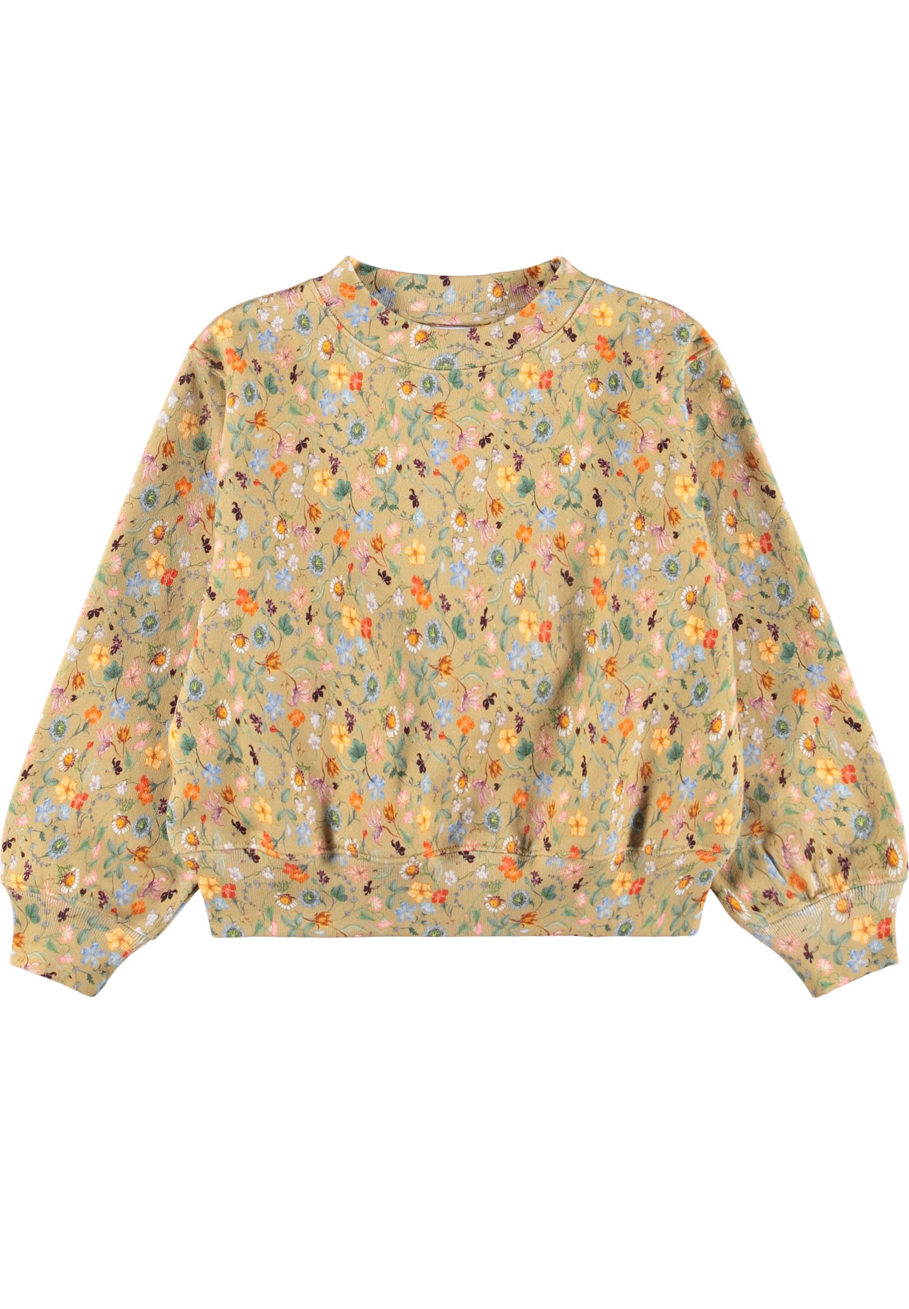Molo Girls Marge Mini Florals Sweatshirt