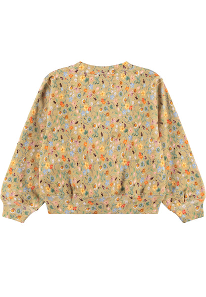 Molo Girls Marge Mini Florals Sweatshirt