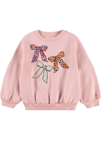 Molo Girls Marika Chunky Bow Sweatshirt