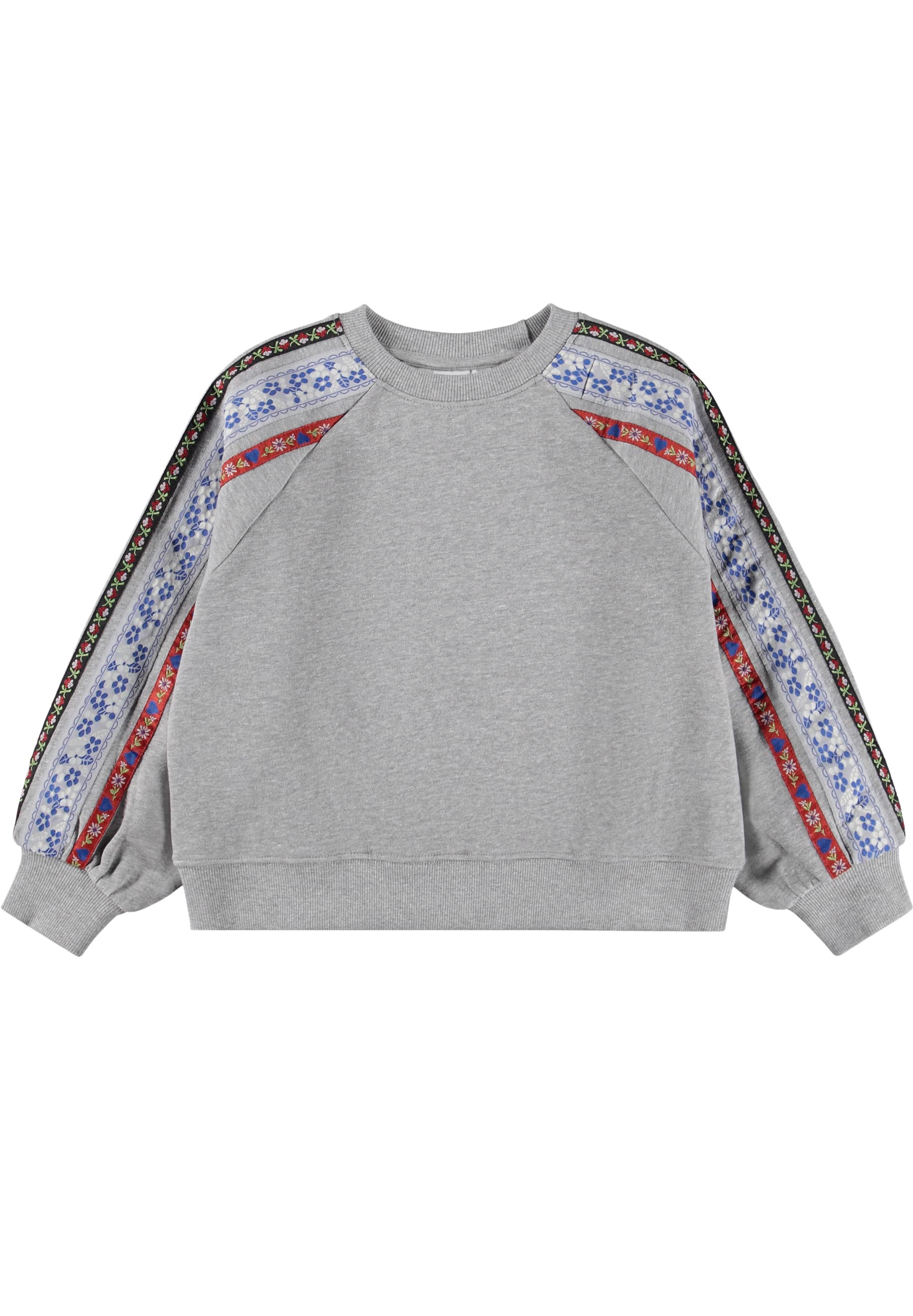 Molo Milou Grey Melange Sweatshirt