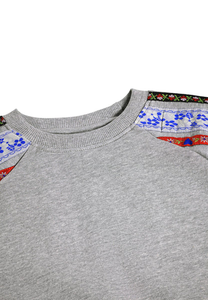 Molo Milou Grey Melange Sweatshirt