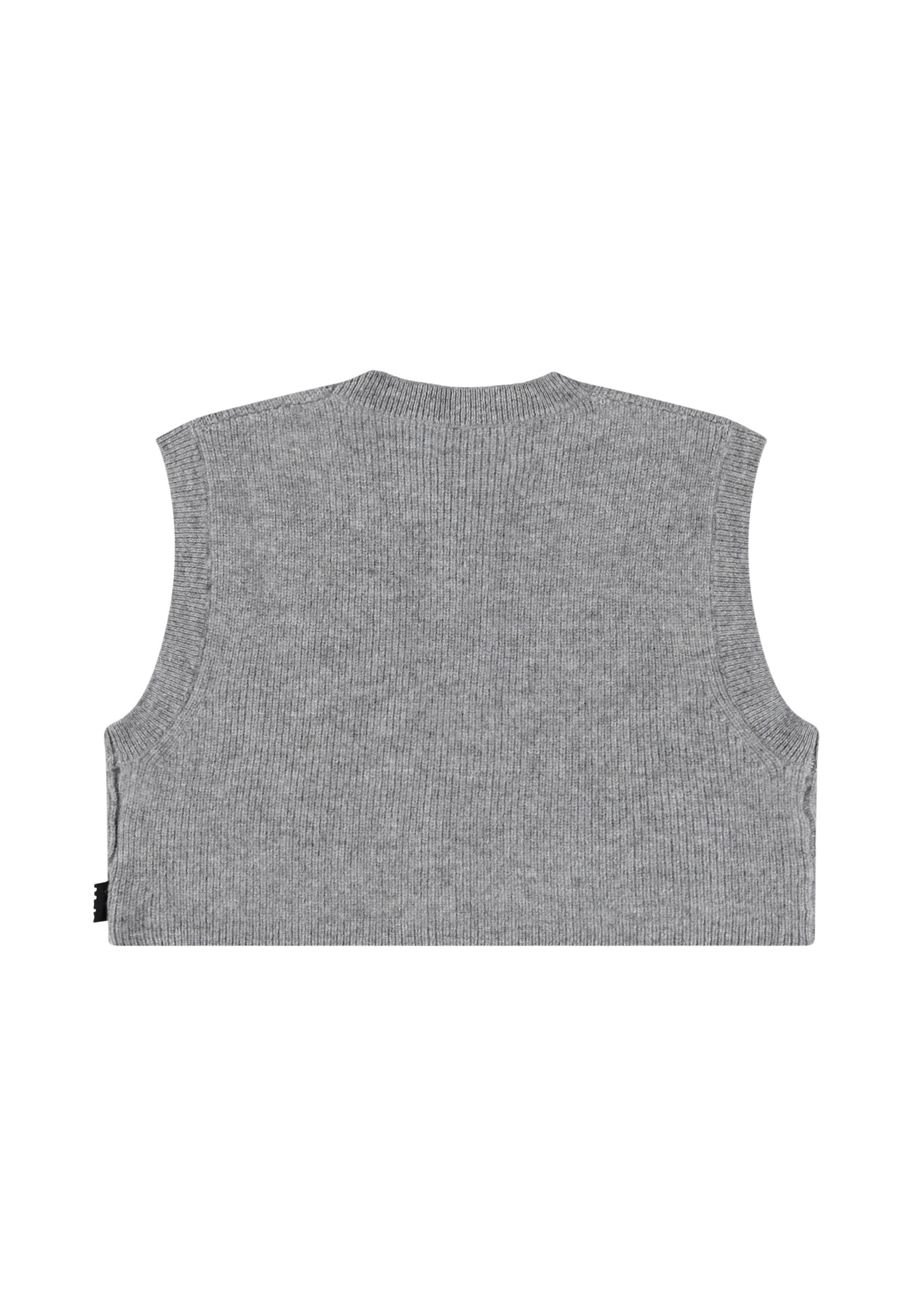 Molo Gianni Grey Melange Vest