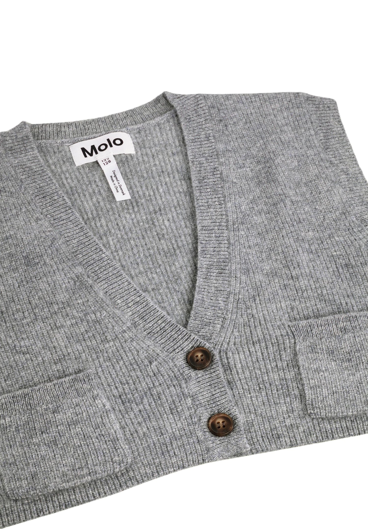 Molo Gianni Grey Melange Vest