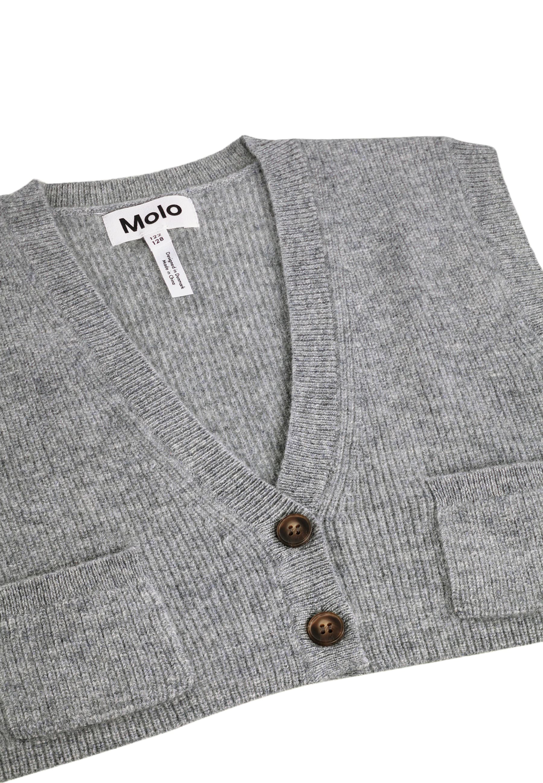 Molo Gianni Grey Melange Vest