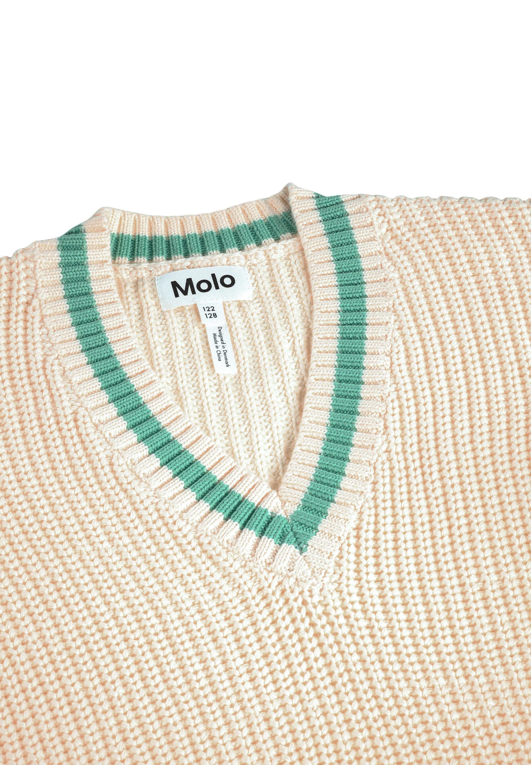 Molo Gail Pearled Ivory Sweater