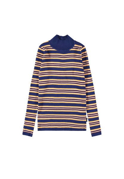 Molo Ginevra Navy Stripe Sweater