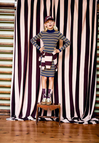 Molo Ginevra Navy Stripe Sweater