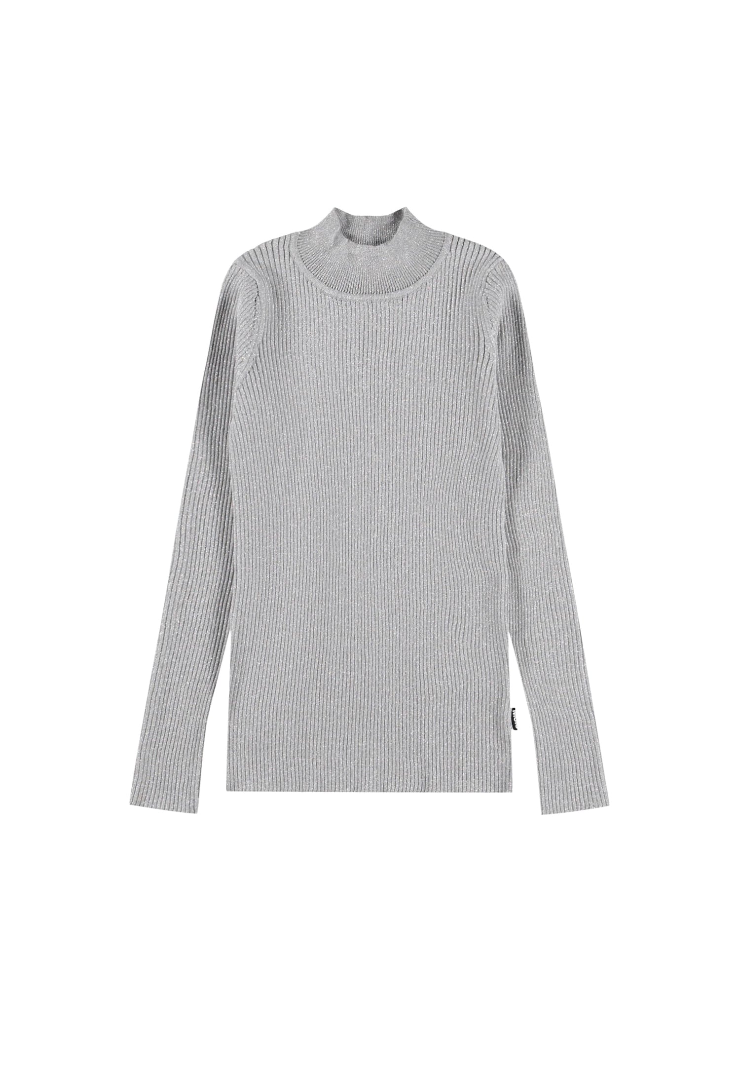 Molo Girls Ginevra Grey Silver Sweater