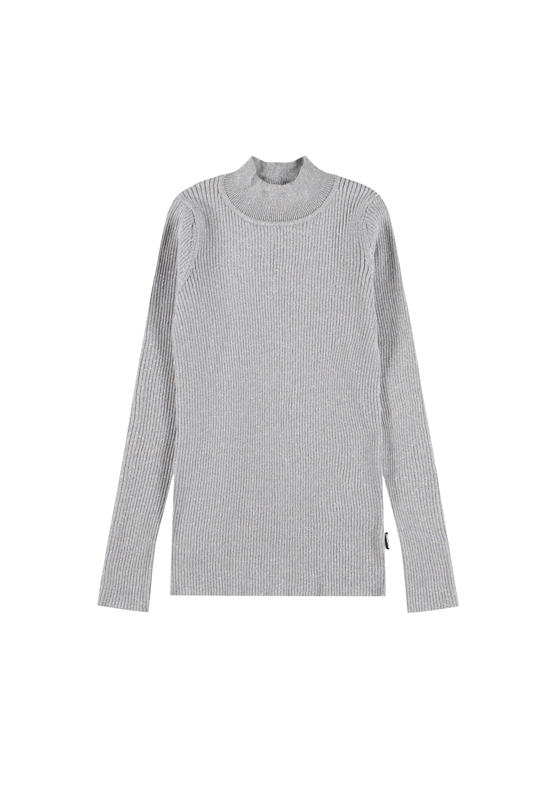 Molo Girls Ginevra Grey Silver Sweater