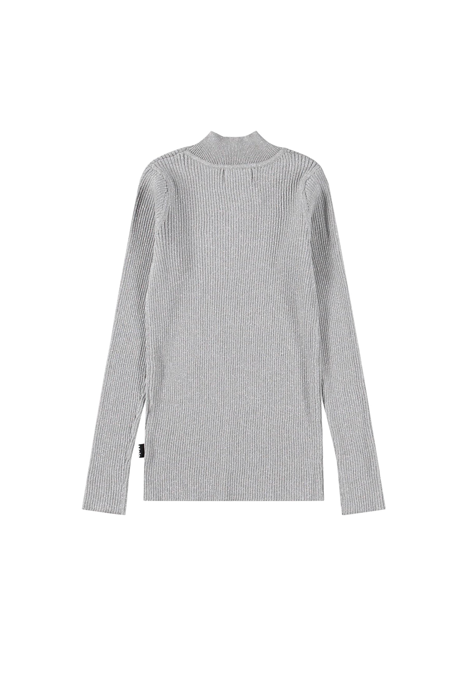 Molo Girls Ginevra Grey Silver Sweater