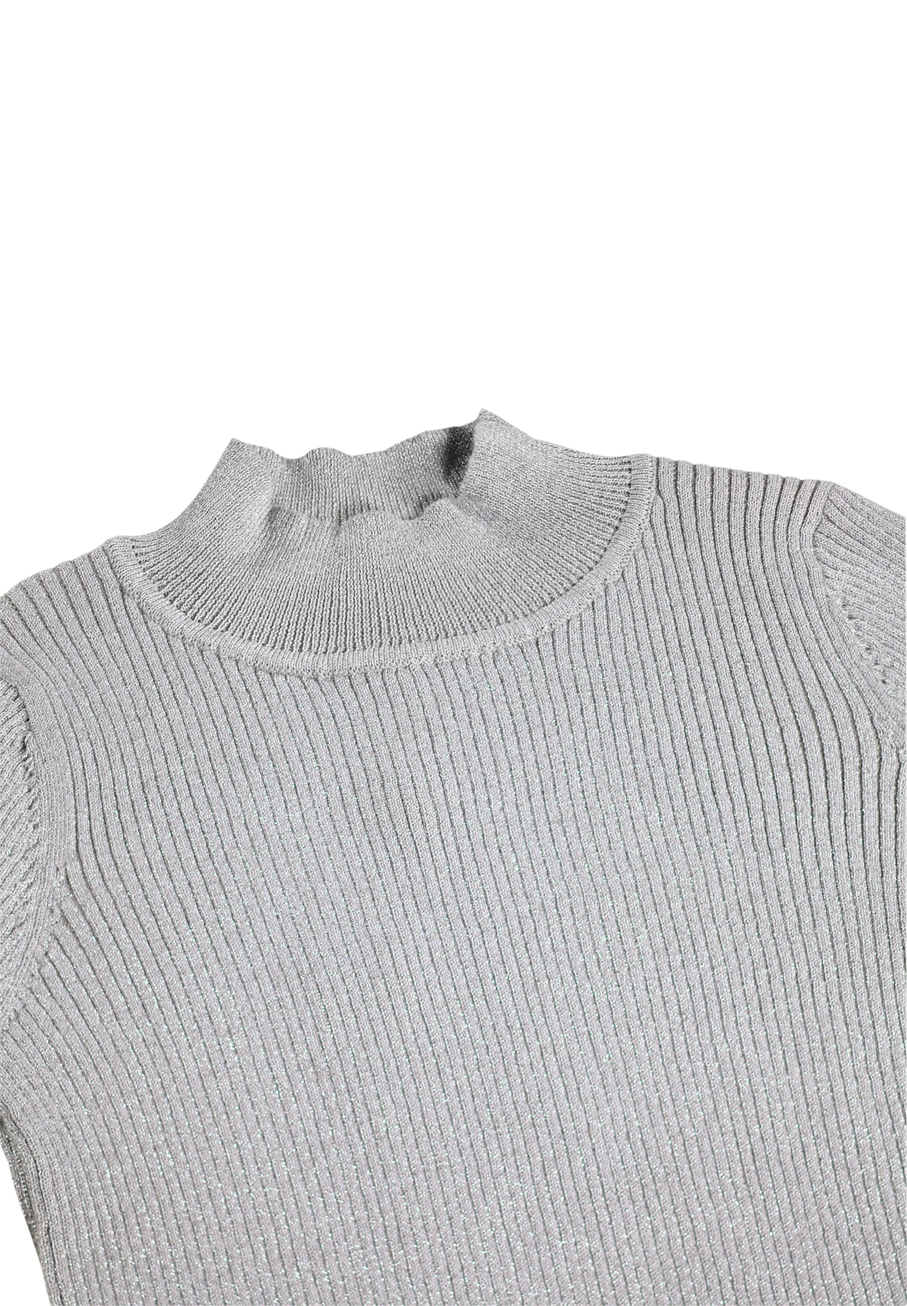 Molo Girls Ginevra Grey Silver Sweater
