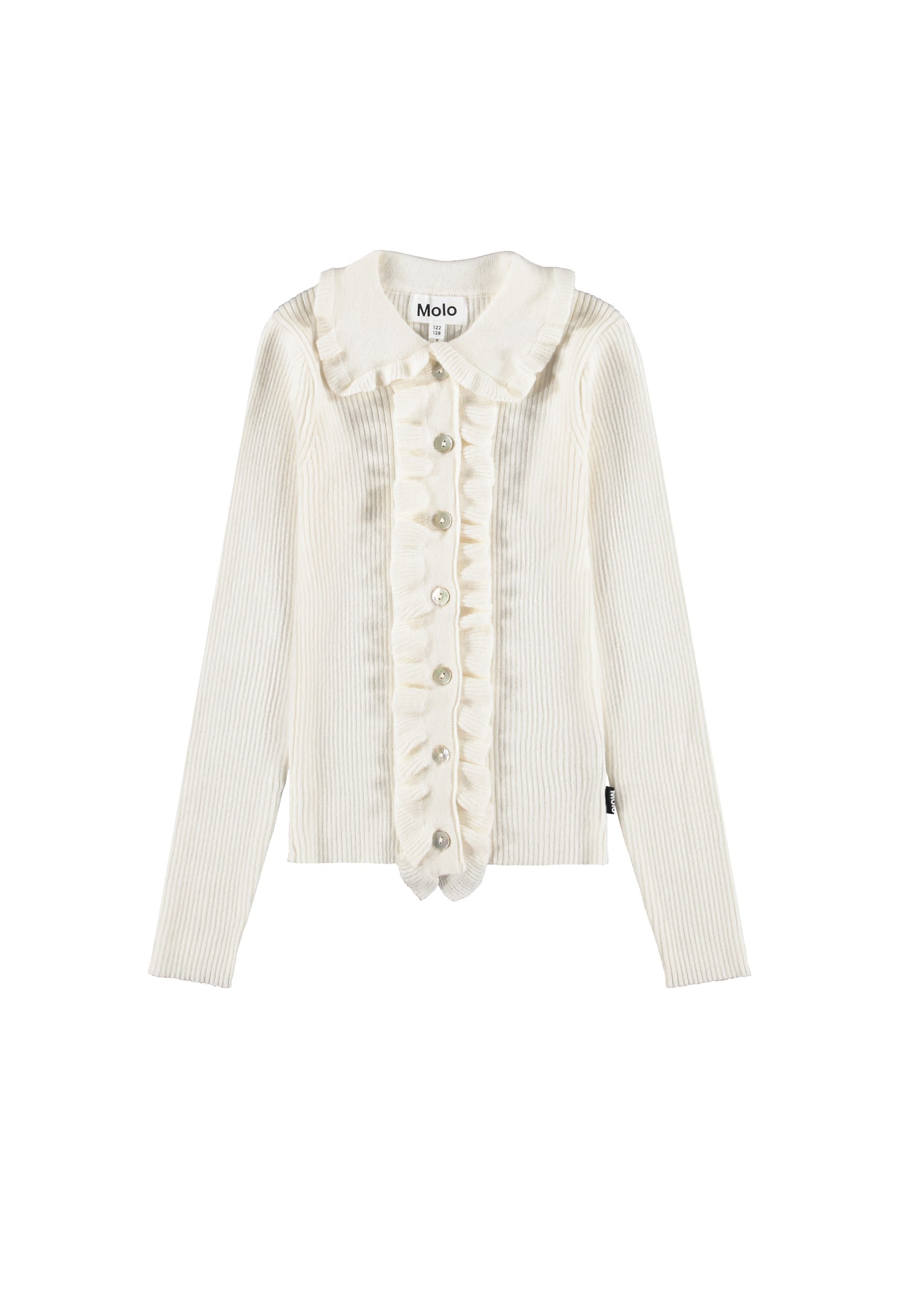 Molo Gamora Pearled Ivory Cardigan