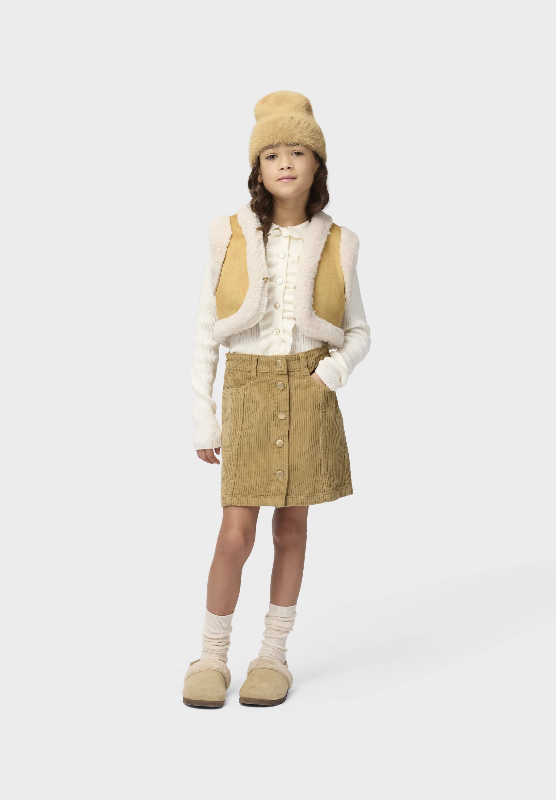 Molo Gamora Pearled Ivory Cardigan