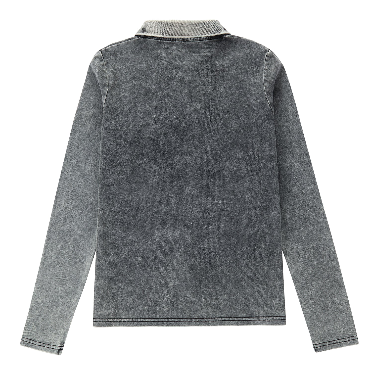 Duet Grey Denim Wash Teen Polo