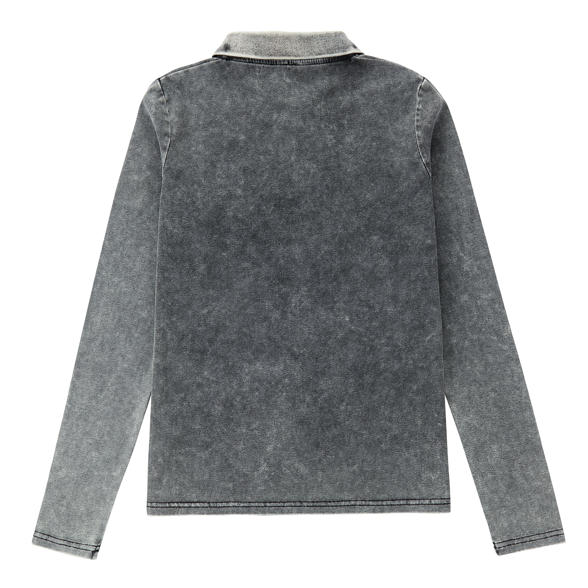 Duet Grey Denim Wash Teen Polo