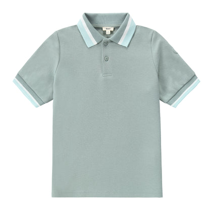 Duet Sage Green Short Sleeve Polo